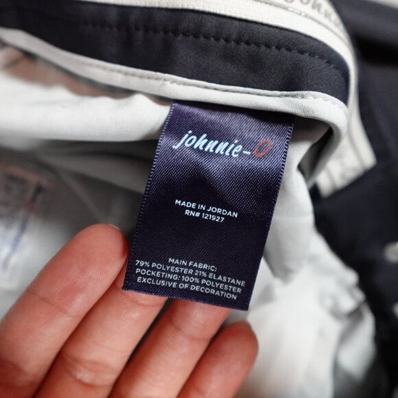 Johnnie-O Momentum Stretch Performance Pants Mens 36x29 (Measured) Chino Navy - Picture 4 of 14